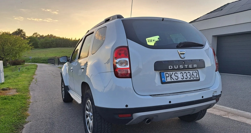 Dacia Duster cena 34900 przebieg: 155000, rok produkcji 2016 z Wyszków małe 92
